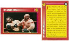 It's Vader Time [November] Wrestling Cards 1996 WWF Magazine Prices
