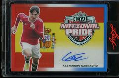 Alejandro Garnacho [Prismatic Red White Blue] Soccer Cards 2022 Leaf Metal National Pride Autographs Prices