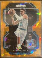 LaMelo Ball [Orange Hyper Prizm] #185 Basketball Cards 2021 Panini Prizm Prices