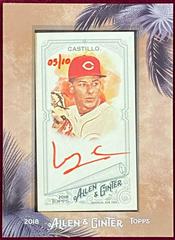 Luis Castillo [Red Ink] Baseball Cards 2018 Topps Allen & Ginter Framed Mini Autographs Prices