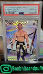 Austin Theory [Xfractor] Wrestling Cards 2020 Topps WWE Finest Prices