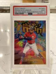 Francisco Lindor [Gold Refractor] #FTM-22 Baseball Cards 2020 Topps Finest 1998 the Man Prices