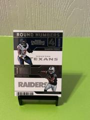 Dameon Pierce, Zamir White #RN-PW Football Cards 2022 Panini Contenders Round Numbers Prices