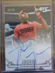 Jon Jones [Red Ink Nickname] #KA-JJ Ufc Cards 2013 Topps UFC Knockout Autographs Prices