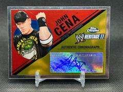 John Cena Wrestling Cards 2006 Topps Heritage Chrome WWE Autographs Prices