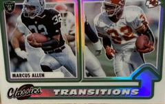 Marcus Allen [Silver] #T-10 Football Cards 2022 Panini Classics Transitions Prices