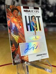 Jordan Poole #JPL Basketball Cards 2019 Panini Hoops Hot Signatures Rookies Prices