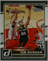 Tim Duncan [Assists] Basketball Cards 2015 Panini Donruss Prices