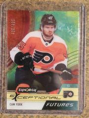 Cam York [Red] Hockey Cards 2021 Upper Deck Synergy Exceptional Futures Prices