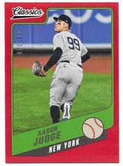 Aaron Judge [Red] #24 Baseball Cards 2022 Panini Chronicles Classics Prices