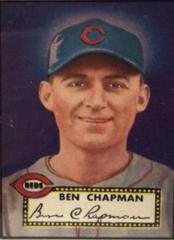 Ben Chapman Baseball Cards 1952 Topps Prices