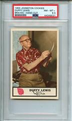 Duffy Lewis [Hand Cut] Baseball Cards 1955 Johnston Cookies Braves Prices