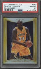 Shaquille O'Neal [Gold Prizm] Basketball Cards 2012 Panini Select Prices