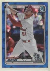 Dylan Carlson #BCP-106 Baseball Cards 2020 Bowman Sapphire Prices