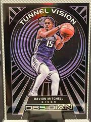 Davion Mitchell [Purple] #7 Basketball Cards 2021 Panini Obsidian Tunnel Vision Prices