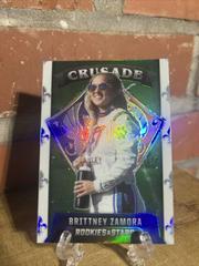 Brittney Zamora [Green] #1 Racing Cards 2022 Panini Chronicles Nascar Rookies and Stars Crusade Prices