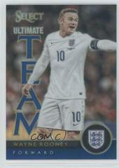 Wayne Rooney [Blue Prizm] #18 Soccer Cards 2015 Panini Select Ultimate Team Prices