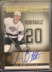 Luc Robitaille [Gold Autograph] #DD-41 Hockey Cards 2020 SP Signature Edition Legends Dominant Digits Prices