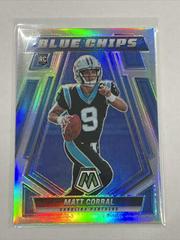 Matt Corral [Silver] Football Cards 2022 Panini Mosaic Blue Chips Prices