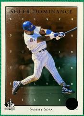 Sammy Sosa #SD29 Baseball Cards 1998 SP Authentic Sheer Dominance Prices