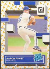 Aaron Ashby [On Fire Emoji] #36 Baseball Cards 2022 Panini Donruss Prices