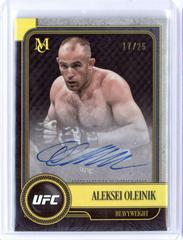 Aleksei Oleinik [Gold] #MA-AO Ufc Cards 2019 Topps UFC Museum Collection Autographs Prices