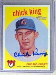 Chick King Baseball Cards 2008 Topps Heritage Real One Autographs Prices