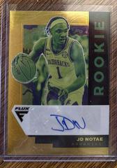 JD Notae [Gold] Basketball Cards 2022 Panini Chronicles Draft Picks Flux Rookie Autographs Prices