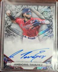 Ambioris Tavarez [Silver] Baseball Cards 2023 Bowman Sterling Prospect Autograph Prices