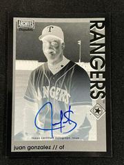 Juan Gonzalez [Negative Inverse] Baseball Cards 2022 Topps Archives Snapshots Autographs Prices