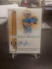 Amon Ra St. Brown [White Gold] #GF-AR Football Cards 2023 Panini Gold Standard Fingers Autographs Prices