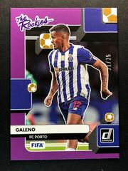 Galeno [Purple] #4 Soccer Cards 2022 Panini Donruss The Rookies Prices