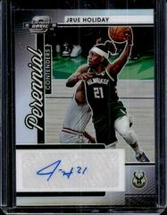 Jrue Holiday #CA-JHD Basketball Cards 2021 Panini Contenders Contenders Autographs Prices