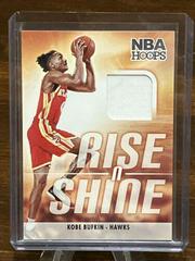 Kobe Bufkin #RS-BUF Basketball Cards 2023 Panini Hoops Rise N Shine Memorabilia Prices