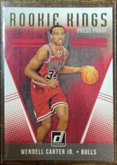 Wendell Carter Jr. [Press Proof] #1 Basketball Cards 2018 Panini Donruss Rookie Kings Prices