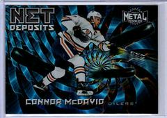 Connor McDavid #ND-19 Hockey Cards 2020 Skybox Metal Universe Net Deposits Prices