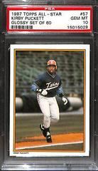 Kirby Puckett Baseball Cards 1987 Topps All Star 60 Prices