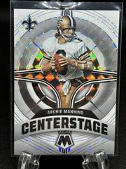 Archie Manning [White] #CS-22 Football Cards 2022 Panini Mosaic Center Stage Prices