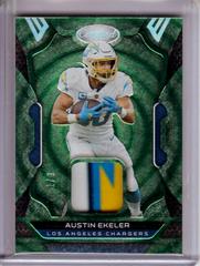 Austin Ekeler [Green] Football Cards 2022 Panini Certified Materials Mirror Prices