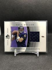 Kyle Boller [Single Jersey Gold] #JC-KB Football Cards 2003 SP Authentic Threads Prices