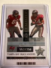 Michael Clayton, Carnell “Cadillac” Williams [Silver] #750 Football Cards 2005 Leaf Rookies & Stars Ticket Masters Prices