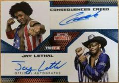 Consequences Creed [Blue] Wrestling Cards 2009 TriStar TNA Impact Autograph Prices