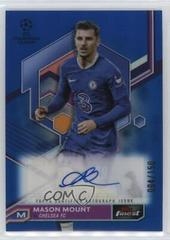 Mason Mount [Blue] Soccer Cards 2022 Topps Finest UEFA Club Competitions Autographs Prices