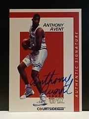 Anthony Avent [Autograph] #5 Basketball Cards 1991 Courtside Prices