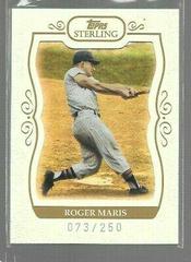 Roger Maris #124 Baseball Cards 2008 Topps Sterling Prices