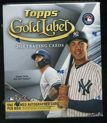 Hobby Box Baseball Cards 2018 Topps Gold Label Prices