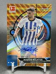 Marco Richter [Orange Wave] #BCA-MRI Soccer Cards 2022 Topps Finest Bundesliga Autographs Prices