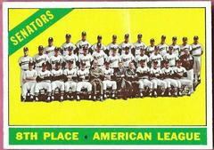 Senators Team #194 Baseball Cards 1966 O Pee Chee Prices