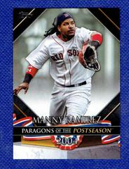 Manny Ramirez [Black] #PP-11 Baseball Cards 2022 Topps Update Paragons of the Postseason Prices