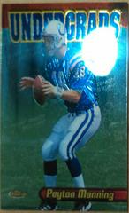 Peyton Manning [ [w/ Coating]] Football Cards 1998 Topps Finest Undergrads Prices